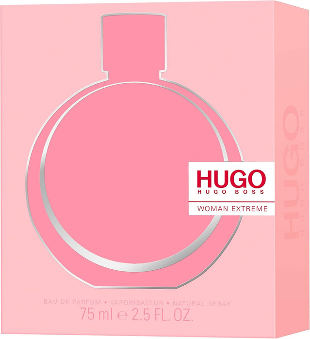 Hugo Woman Extreme de Hugo Boss para mujeres - Spray EDP de 2,5 oz