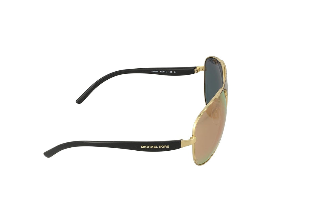 Michael Kors MK 1006 1057R5 Sadie II - Black Gold Leopard-Black -Gold by Michael Kors for Women - 62-14-125 mm Sunglasses