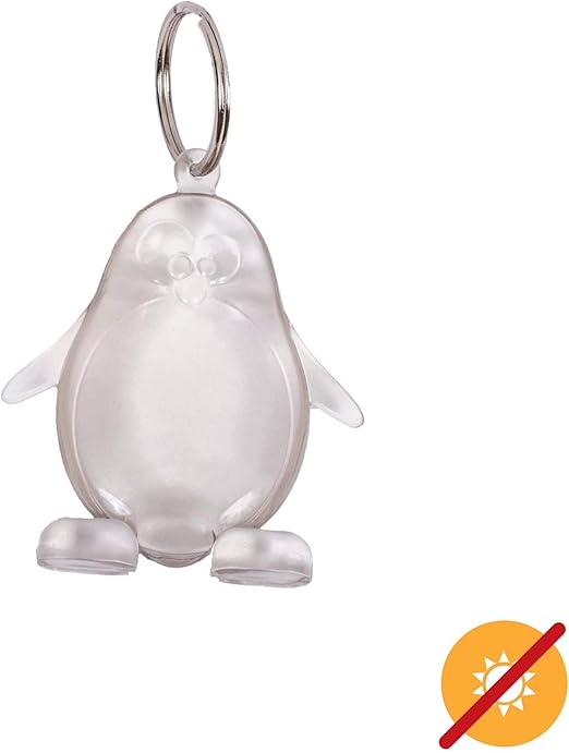 Color-Changing Key Chain Penguin - Purple by DelSol for Women - 1 Pc Keychain