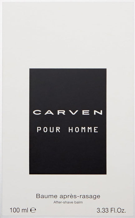 Carven Pour Homme by Carven for Men - 3.33 oz After Shave Balm