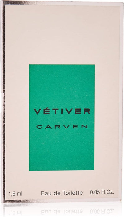 Vetiver Carven de Carven pour hommes - Flacon spray EDT 1,6 ml (Mini)