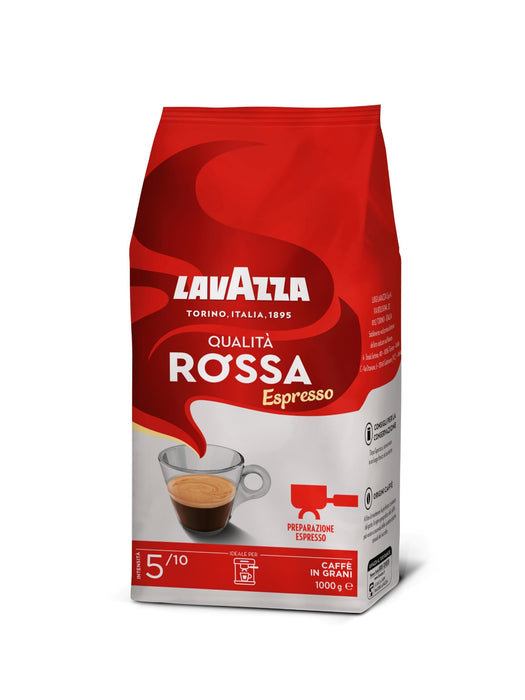 Qualita Rossa Roast Whole Bean Coffee by Lavazza for Unisex - 35.2 oz Coffee