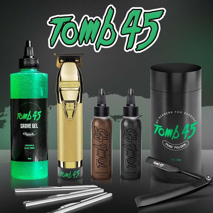 Tomb45 Triple Cartridge Razor Holder - Black 0.6lb