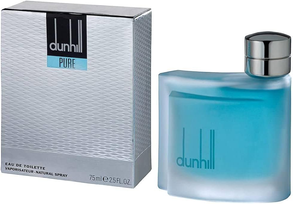 Dunhill London Pure par Alfred Dunhill pour homme - Spray EDT de 2,5 oz (sans boîte)