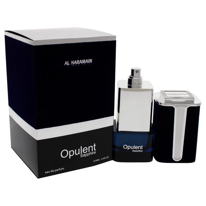 Saphir opulent d'Al Haramain pour unisexe - Spray EDP de 3,33 oz