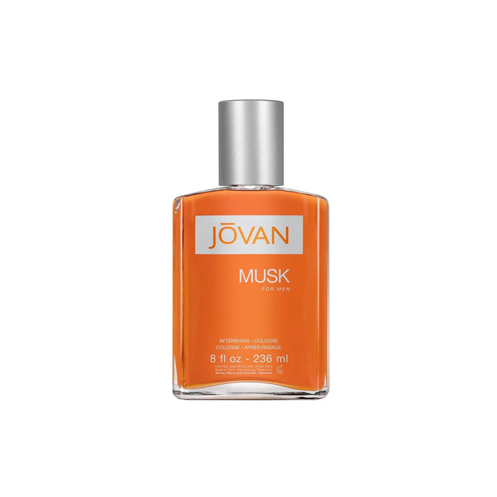 Jovan Musk de Jovan para hombres - Colonia para después del afeitado de 8 oz