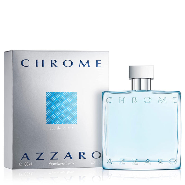 Chrome de Azzaro para hombres - Spray EDT de 3,4 oz (probador)