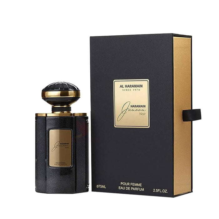 Junoon Noir de Al Haramain para mujeres - EDP en aerosol de 2.5 oz