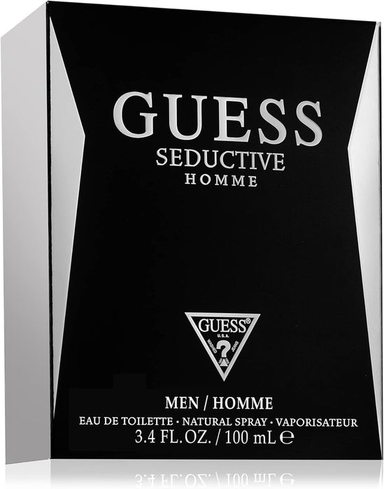 Guess Seductive by Guess for Men - 3.4 oz EDT Spray (Unboxed)