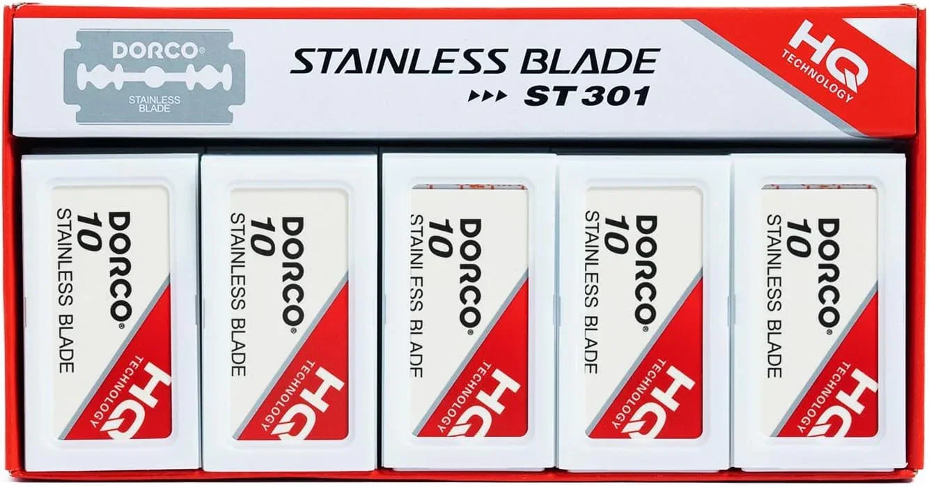 Dorco ST301 Platinum Extra Double Edge Razor Blade - 10000 ct
