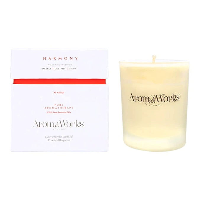 Harmony Candle Small by Aromaworks for Unisex - 2.65 oz Candle