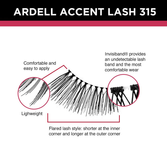 Ardell Cils à accent naturel 315 