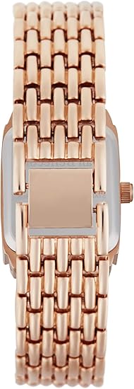 REDS25-RGW Rose Gold Stainless Steel Bracelet Watch by Jean Bellecour for Women - 1 Pc Watch