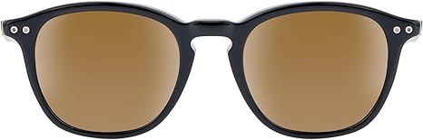 Mont Blanc MB599S 01M - Shiny Black-Brown Polarized by Mont Blanc for Men - 49-19-145 mm Sunglasses