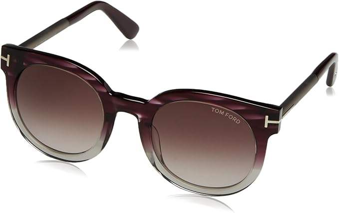 Tom Ford FT0435 Janina 83T - Purple Grey-Grey Gradient by Tom Ford for Women - 51-22-140 mm Sunglasses