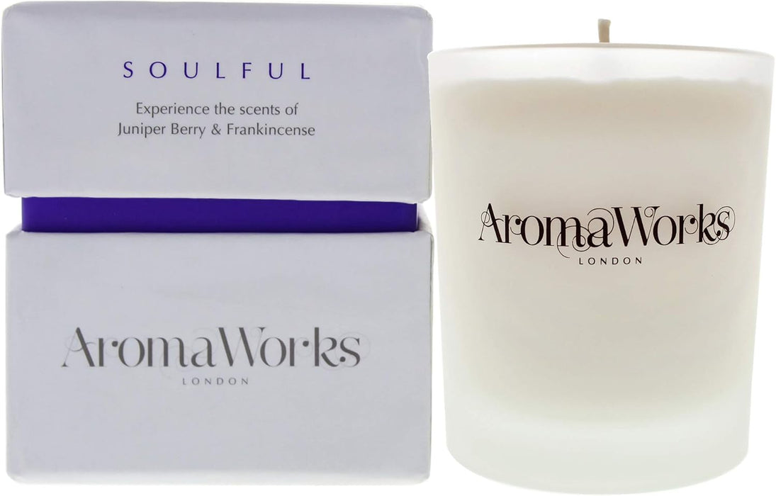 Soulful Candle Small by Aromaworks for Unisex - 2.65 oz Candle