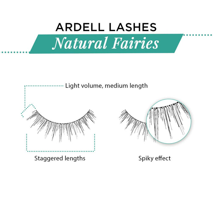 ARDELL False Eyelashes - Invisibands Fairies  Black