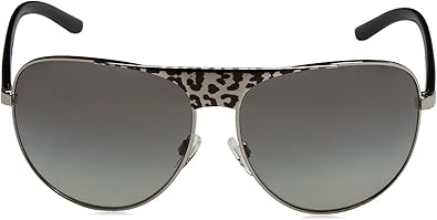 Michael Kors MK 1006 105911 Sadie II - Black Silver Leopard-Black by Michael Kors for Women - 62-14-125 mm Sunglasses