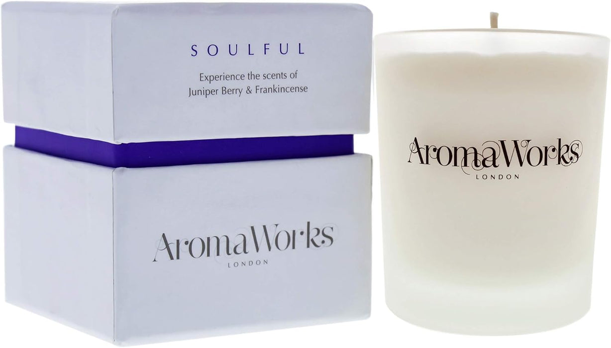 Soulful Candle Small by Aromaworks for Unisex - 2.65 oz Candle