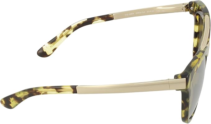 Dolce and Gabbana DG 4269 2969-5A - Cube Havana Lemon-Light Brown Gold by Dolce and Gabbana for Women - 54-20-140 mm Sunglasses