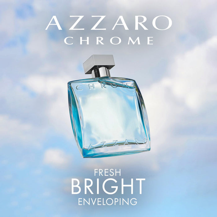 Chrome by Azzaro for Men - 3.4 oz EDT Spray (Tester)