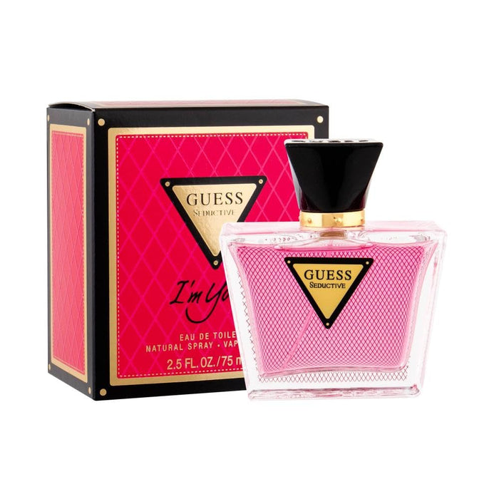 Guess Seductor Soy tuyo de Guess para mujeres - Spray EDT de 2,5 oz