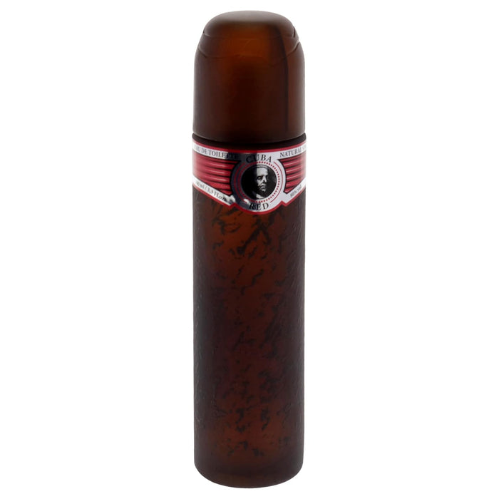 Cuba Red de Cuba pour hommes - Spray EDT de 3,3 oz