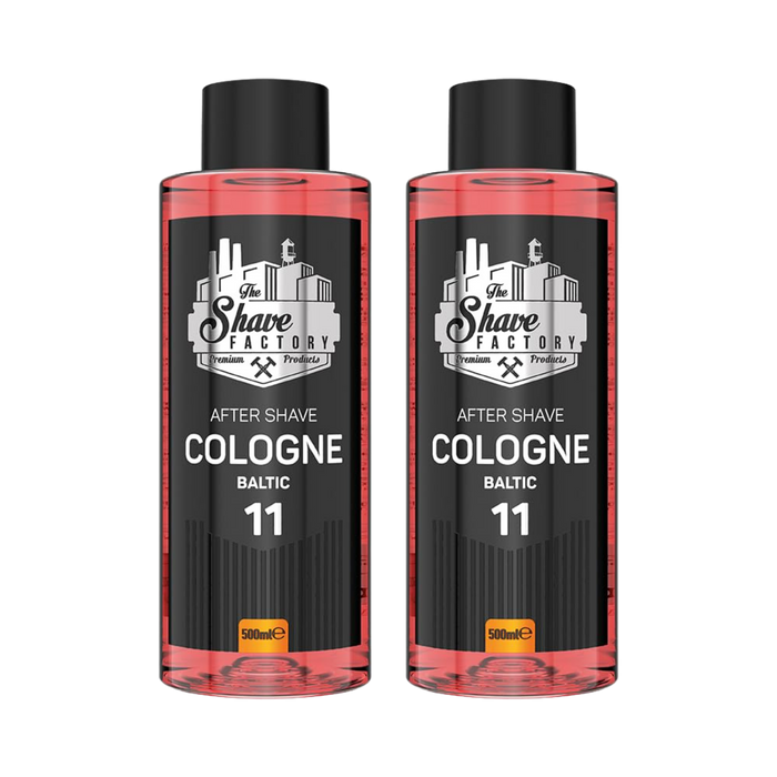 The Shave Factory No. 11 Baltic Aftershave Cologne (Multipack)