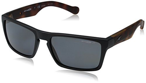 Arnette AN 4204 2274-81 Specialist - Matte Black-Fuzzy Havana Polarized by Arnette for Men - 59-18-130 mm Sunglasses