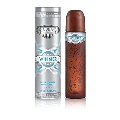 Cuba Winner by Cuba for Men - 3.3 oz EDT Spray