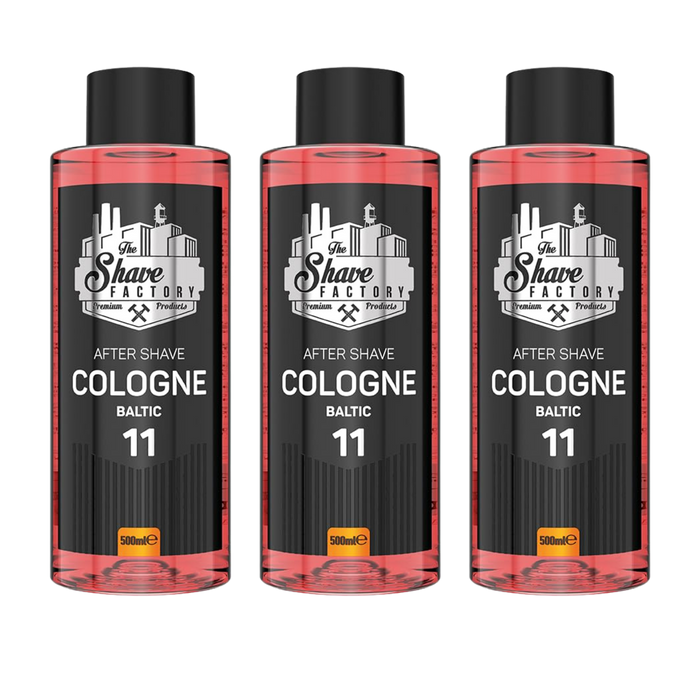 The Shave Factory No. 11 Baltic Aftershave Cologne (Multipack)