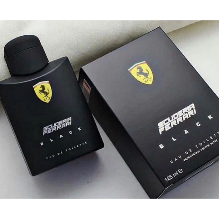 Ferrari Black de Ferrari para hombres - Spray EDT de 4.2 oz