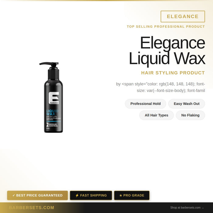 Elegance Liquid Wax 120ml