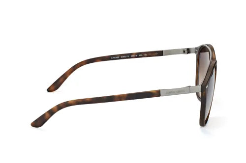 Giorgio Armani AR 8068 5089-13 Frames Of Life - Matte Havana-Brown by Giorgio Armani for Women - 51-24-140 mm Sunglasses