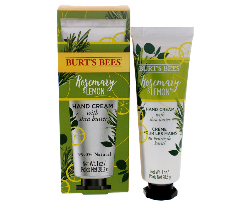 Rosemary and Lemon Hand Cream by Burts Bees for Unisex - 1 oz Hand Cream