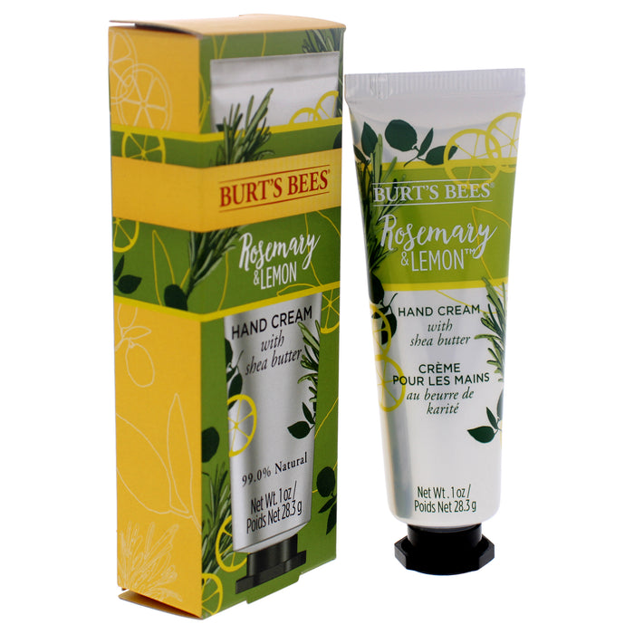 Rosemary and Lemon Hand Cream by Burts Bees for Unisex - 1 oz Hand Cream