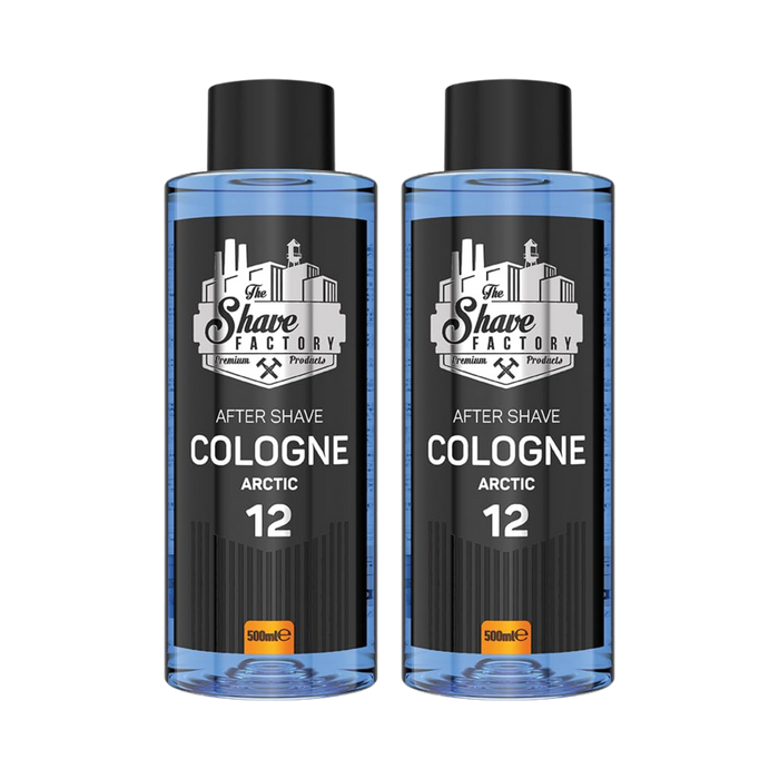 The Shave Factory No. 12 Arctic Aftershave Cologne (Multipack)