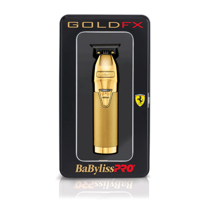 BaBylissPRO GoldFX Cordless Trimmer - Professional High-Precision Gold Detailing and Outlining Tool