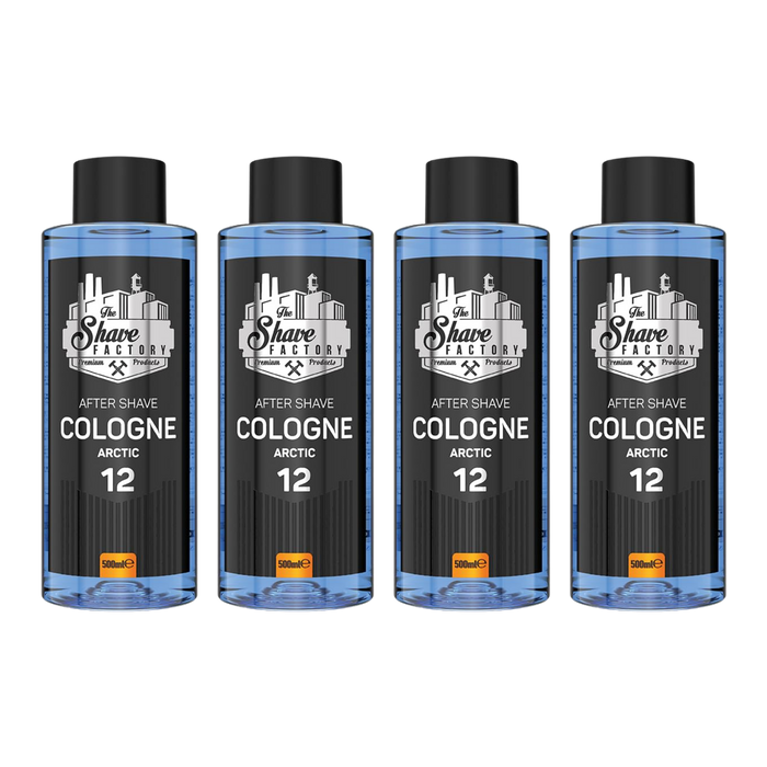 The Shave Factory No. 12 Arctic Aftershave Cologne (Multipack)