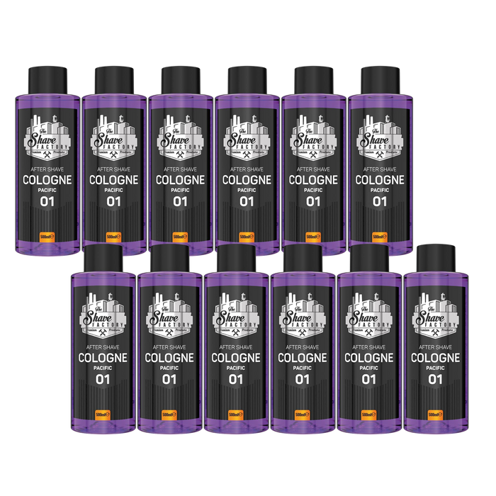 The Shave Factory No. 1 Pacific Aftershave Cologne (Multipack)