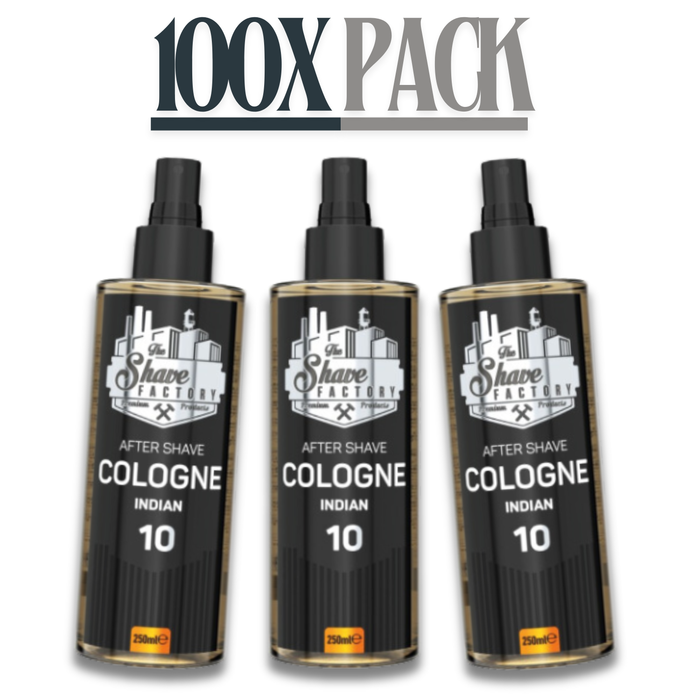 The Shave Factory After Shave Cologne 10 Indian 8.45 oz Multipack