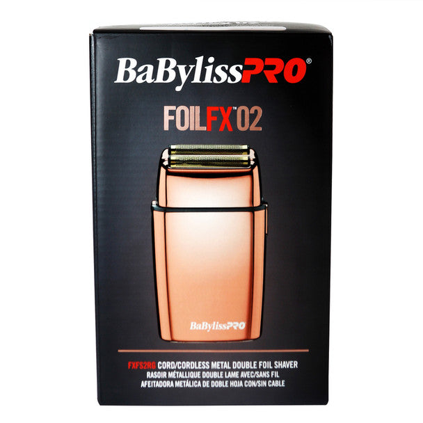 BaBylissPRO Rose Gold LO-PROFX Clipper & Trimmer #FXHOLPKLP-RG & Double Foil Shaver FXFS2RG + 5 Free Gifts Combo Set