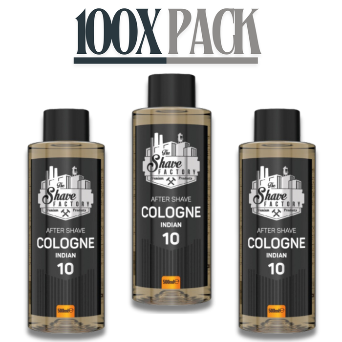 The Shave Factory After Shave Cologne 10 Indian 16.9 oz Multipack