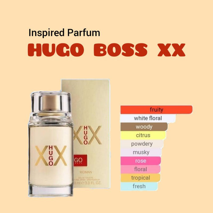 Hugo XX de Hugo Boss para mujeres - Spray EDT de 2 oz (probador)