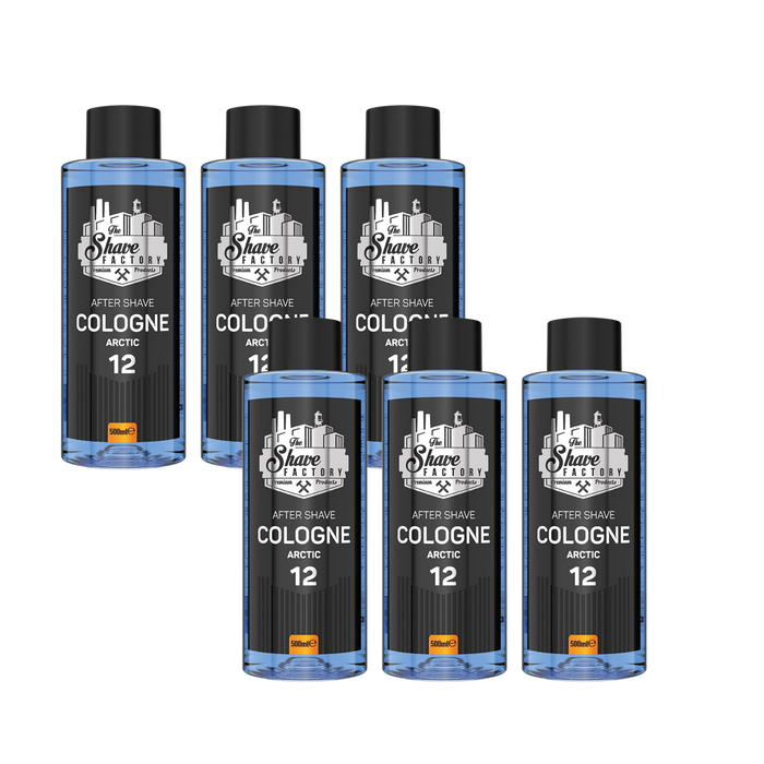 The Shave Factory No. 12 Arctic Aftershave Cologne (Multipack)
