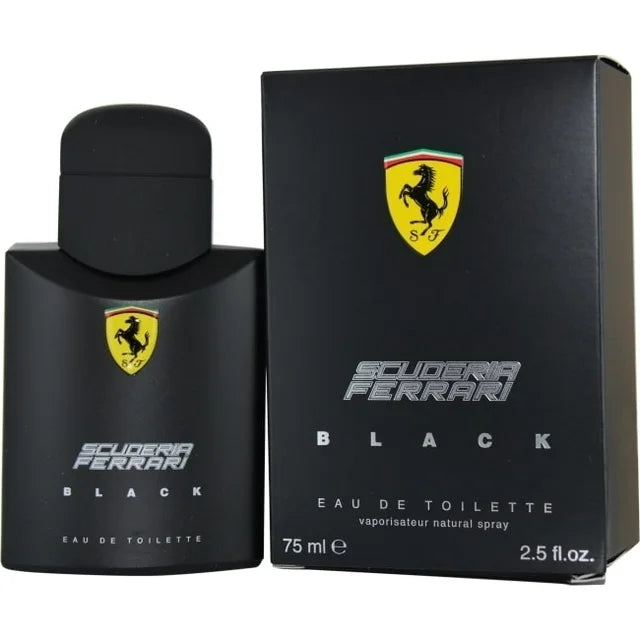 Ferrari Black de Ferrari para hombres - Spray EDT de 2,5 oz (probador)