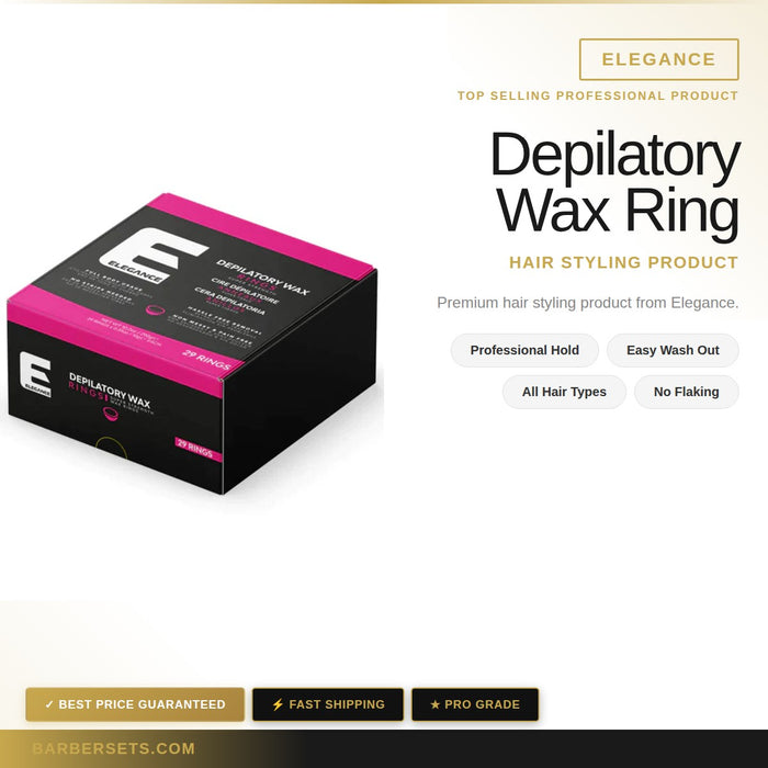 Elegance Depilatory Wax Ring 29pc