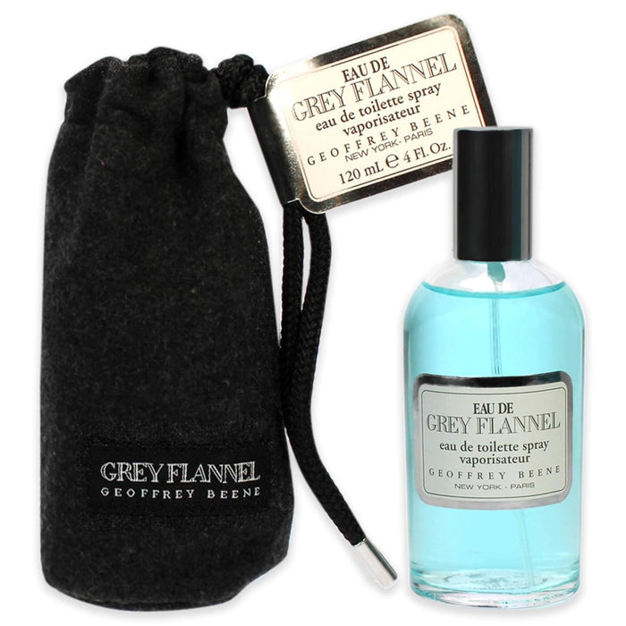 Eau De Grey Flannel by Geoffrey Beene for Men - 4 oz EDT Spray