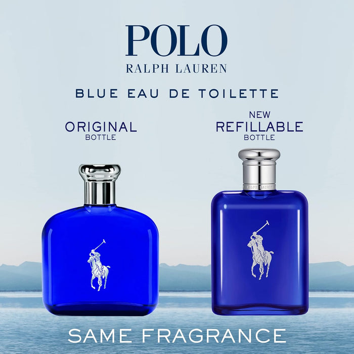 Polo Blue by Ralph Lauren for Men - 2.5 oz EDT Spray