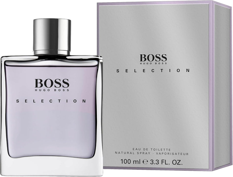 Boss Selection de Hugo Boss para hombres - EDT en aerosol de 3 oz (probador)